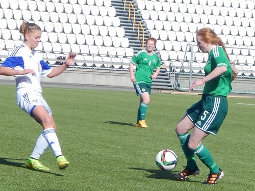 Northern Ireland Under 16 Girls Development squad April 2015 (1)