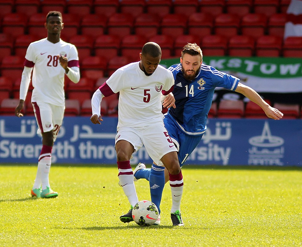 Stuart Dallas NI v Qatar Stuart Dallas NI v Qatar
