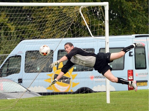 Man of Match Lee Simpson in action.jpg