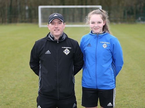 Stephen Graham and Caoimhe Mulholland U15 Captain .jpg