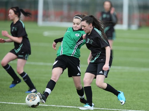 IFA Senior Girls Schools  Cup SF St Josephs v St Louises   011.JPG