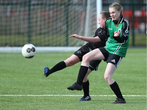 IFA Senior Girls Schools  Cup SF St Josephs v St Louises   016.JPG