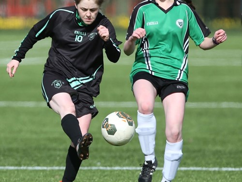 IFA Senior Girls Schools  Cup SF St Josephs v St Louises   021.JPG