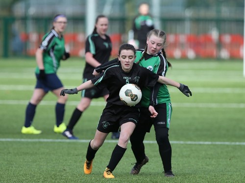 IFA Senior Girls Schools  Cup SF St Josephs v St Louises   020.JPG