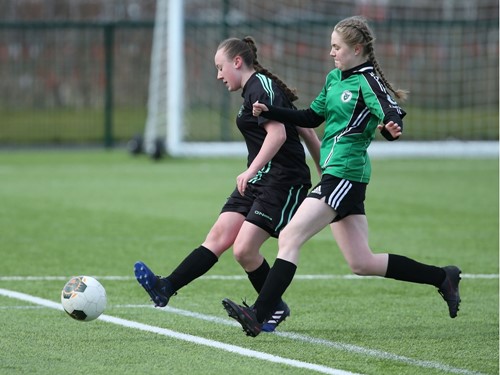 IFA Senior Girls Schools  Cup SF St Josephs v St Louises   017.JPG