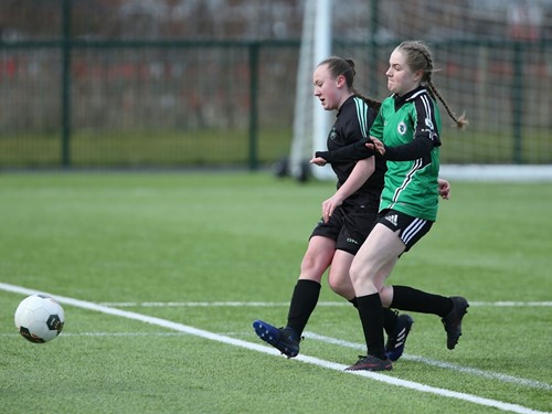 IFA Senior Girls Schools  Cup SF St Josephs v St Louises   018.JPG