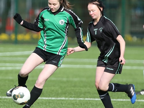 IFA Senior Girls Schools  Cup SF St Josephs v St Louises   024.JPG