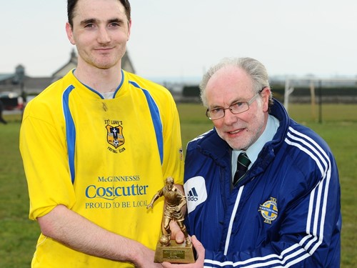 Junior Cup QF MOM Aaron McKinney of St Lukes