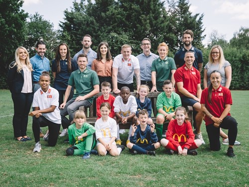 Corry Evans, Rachel Furness and other home nations football ambassadors launch McDonald’s UK’s new football sponsorship 2.jpg