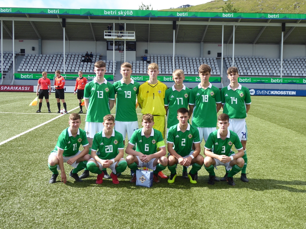 NI U17 lineup v Finland.JPG