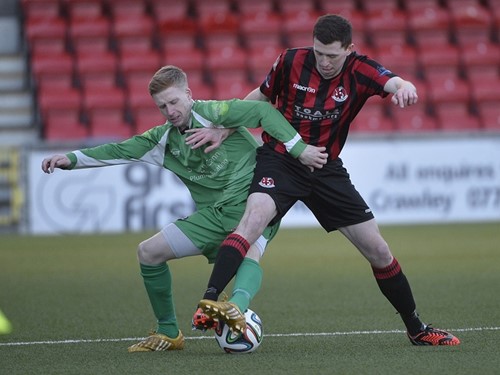 Crusaders v. Newington YC - Irish Cup 2014/15