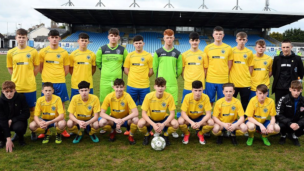 St Columb's College U17 team.jpg