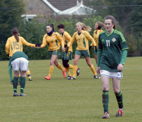 U18 Schoolgirls v Australia 28.1.15