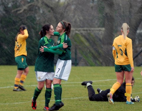 U18 Schoolgirls v Australia 28.1.15 (2)