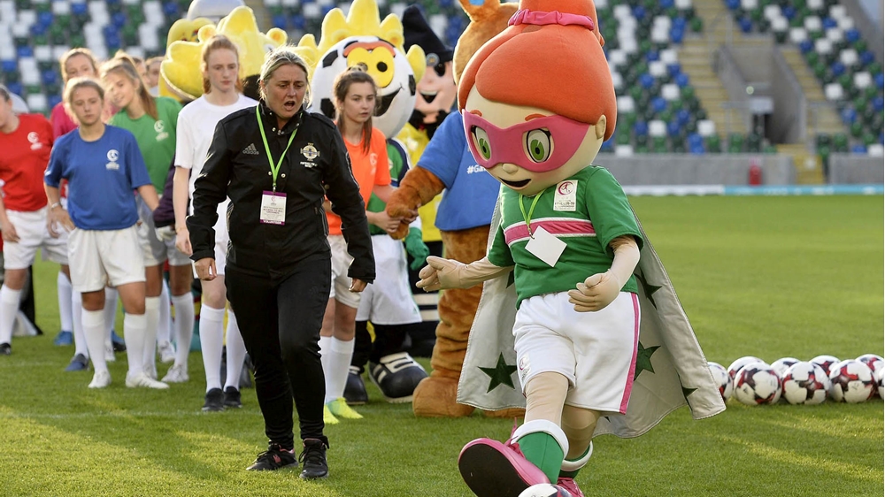 Jackie Blyth with Mascot 1.jpg