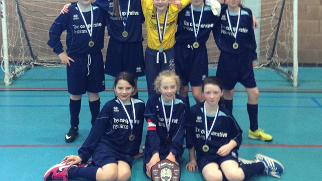 Annual Larne and District Girls’ 5-a-side Cup - feb 2015 