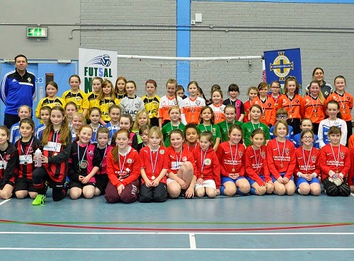 Futsal u11 players