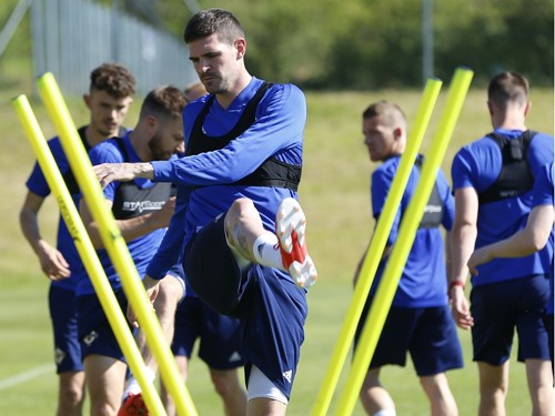 Kyle Lafferty Austria training1.jpg