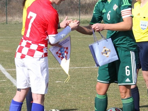 Ashley Hutton v Croatia - Istria Cup 2015