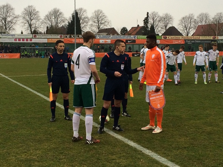 Northern Ireland U17 v Netherlands 14.3.15