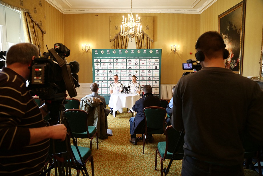 Michael O'Neill and Captain Steven Davis March 2015