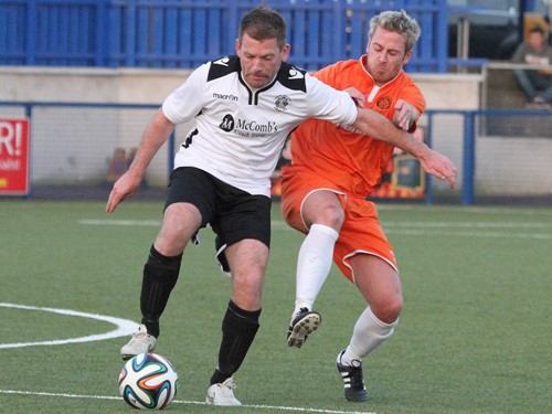 Intermediate Cup semi-finals 2014/15 - Carrick Rangers v. Lisburn Distillery (2)
