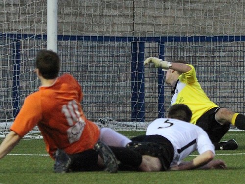 Intermediate Cup semi-finals 2014/15 - Carrick Rangers v. Lisburn Distillery (4)