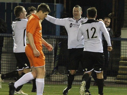 Intermediate Cup semi-finals 2014/15 - Carrick Rangers v. Lisburn Distillery (6)
