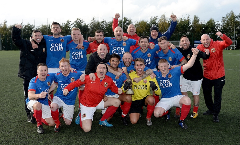 East Belfast II's celebrate their 2-1 win.jpg East Belfast II's celebrate their 2-1 win.jpg