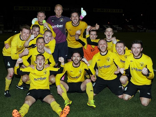 Intermediate Cup semi-finals 2014/15 - Bangor v. HW Welders (6)
