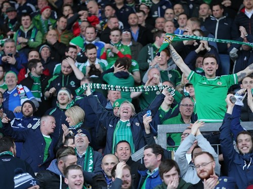 NI fans v Finland 2015
