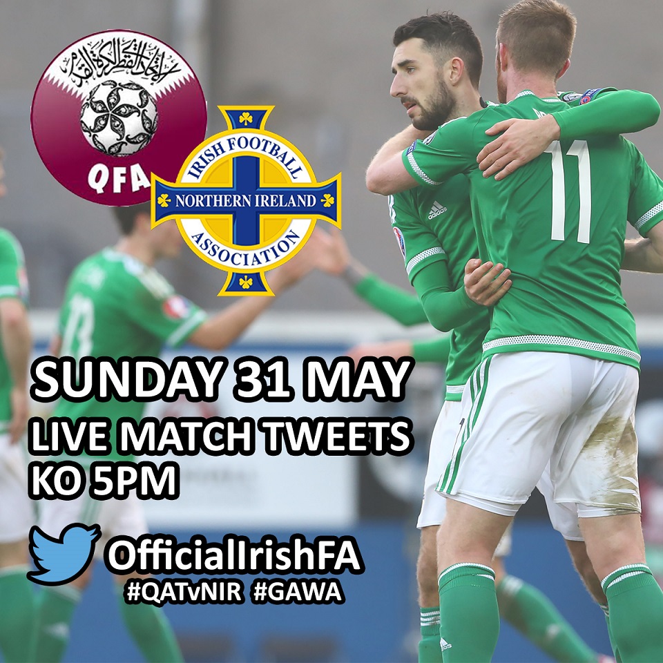 Qatar v NI Twitter Qatar v NI Twitter