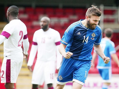 Stuart Dallas NI v Qatar (1)