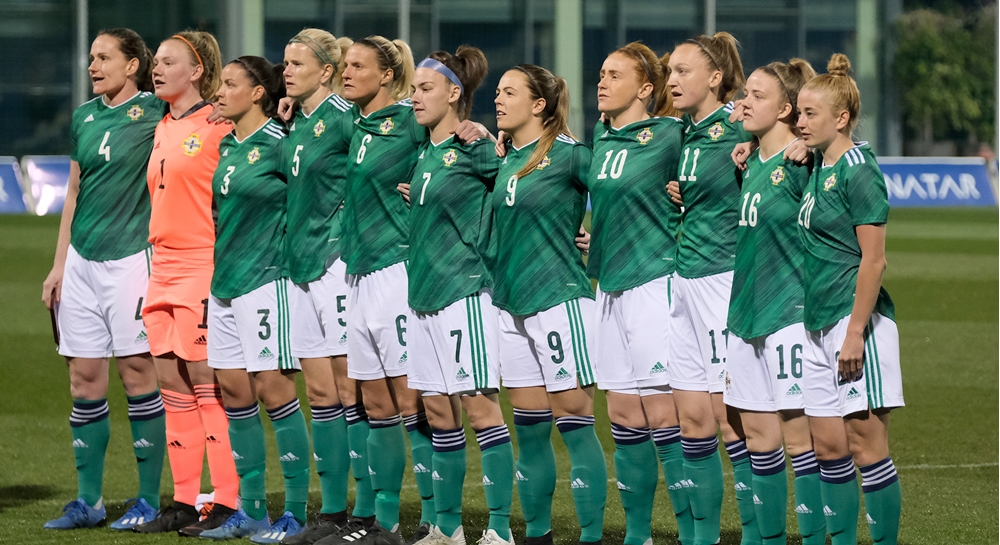 Coronavirus Northern Ireland Women Euro qualifier p...