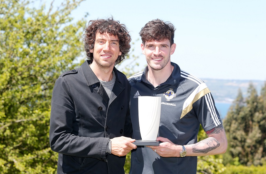 Gary Lightbody Kyle Lafferty June 2015 Gary Lightbody Kyle Lafferty June 2015