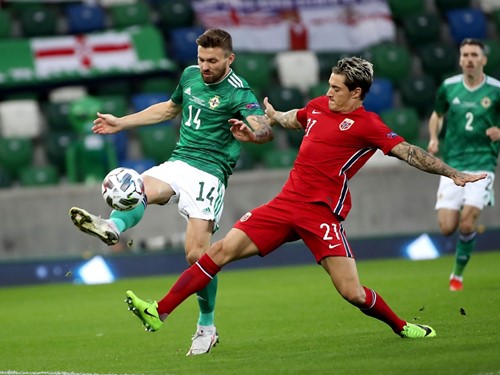 N Ireland v Norway 1.JPG
