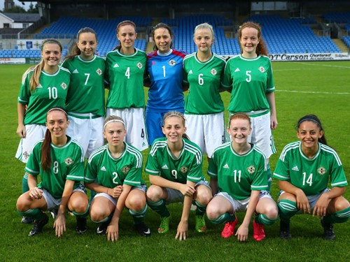NI women u17 v hungary (1)