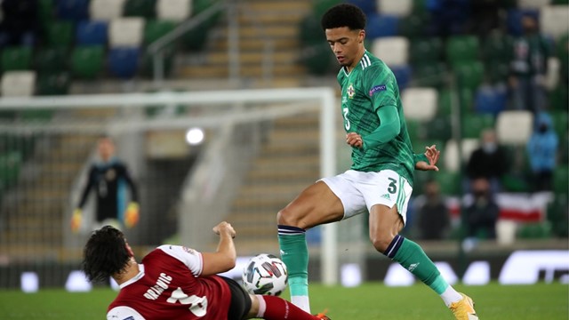 NI v Austria Jamal Lewis.jpg 