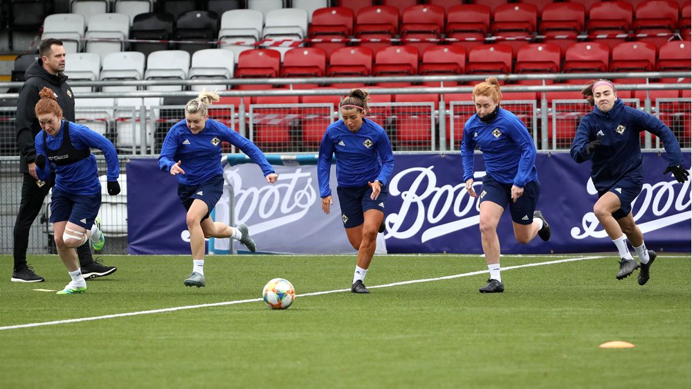 N Ireland senior women's training.png