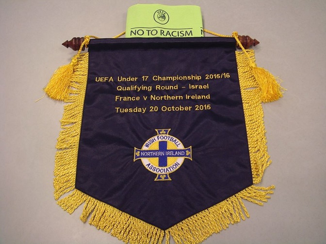 NI U17's flag NI U17's flag