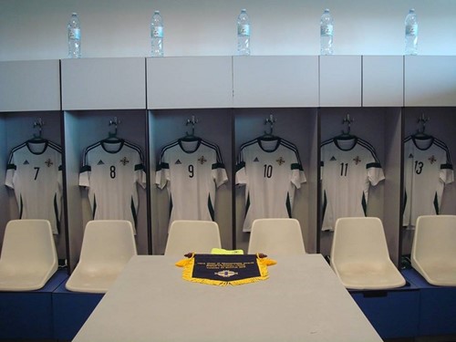NI U17's shirts