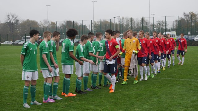 NI U16s v Norway 17/11/15 