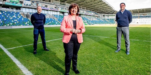 Economy Minister praises Irish FA and Irish FA Found... - Vimarsana News
