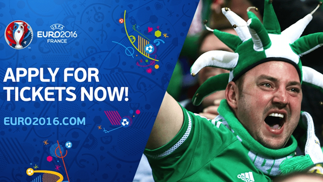 UEFA EURO 2016 - Apply for tickets now! 