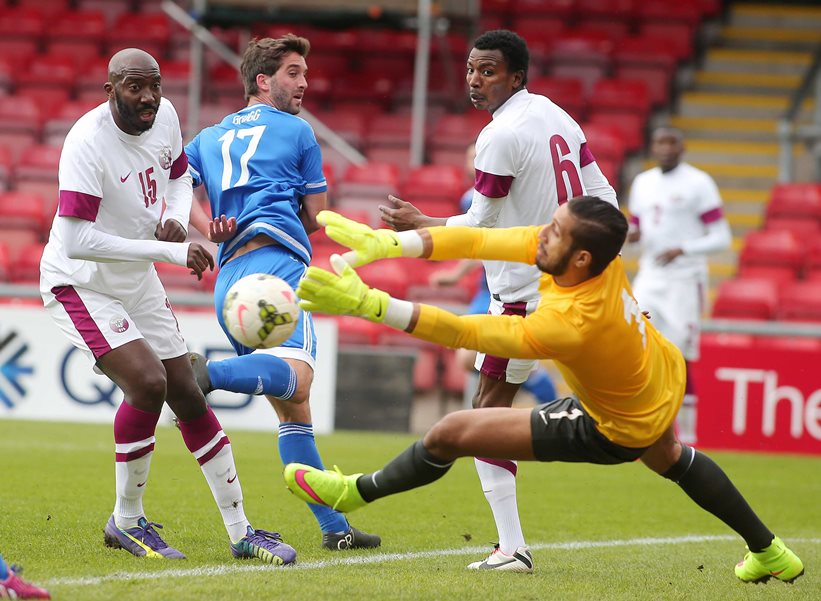 Will Grigg NI v Qatar (1) Will Grigg NI v Qatar (1)