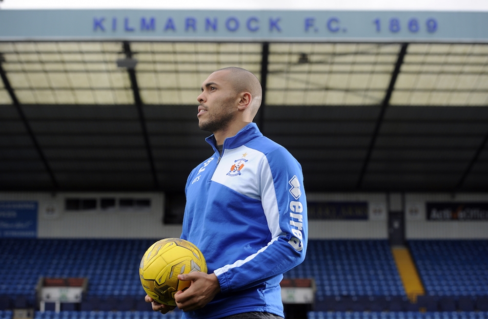 Josh Magennis in Kilmarnock Josh Magennis in Kilmarnock