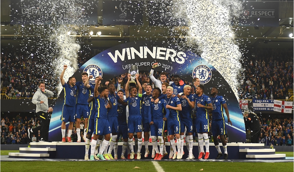 Chelsea lift UEFA Super Cup against backdrop of a se...