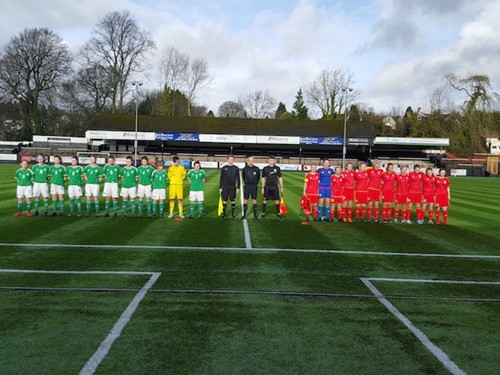 Wales U19's 280116