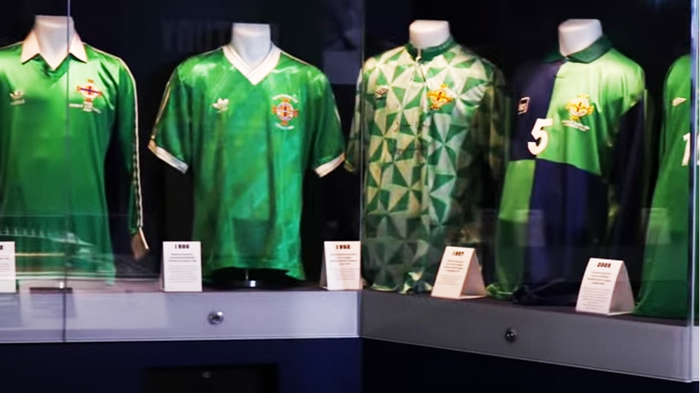 Northern Ireland soccer hall of fame collectibles