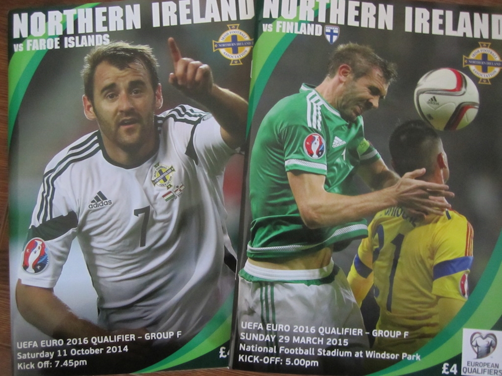 NI v Faroe Islands / NI v Finland Programmes NI v Faroe Islands / NI v Finland Programmes